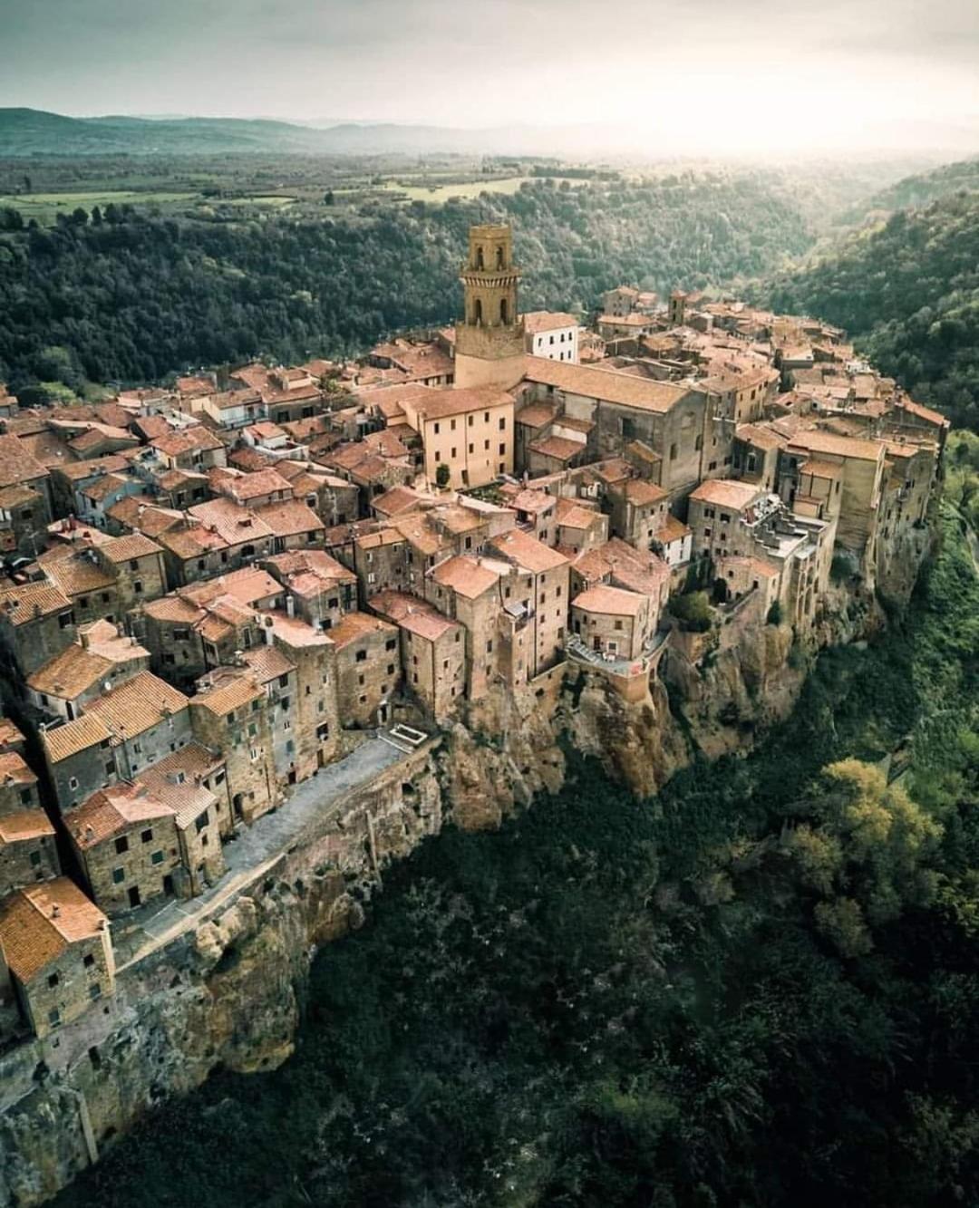 Ferienwohnung Casa Il Girasole Pitigliano Exterior foto
